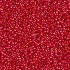 Opaque Red Luster Miyuki 15/0 Seed Beads, 8.2g, Colour 1943