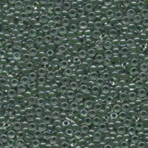 Forest Green Lined Crystal Colour -0217, Miyuki 11/0, 22g