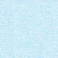 Light Aqua Ceylon Miyuki 15/0 Seed Beads, 8.2g, Colour 0522