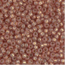 Dyed Silver Lined Topaz Gold Duracoat Miyuki size 8/0 seed beads, colour 4243, 2...