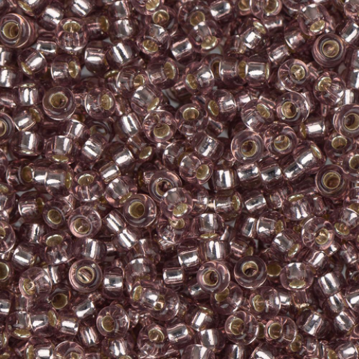 Smoky Amethyst Silver Lined 0012, Miyuki Size 6/0 Seed Beads, 20 Grams