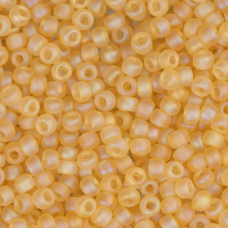 Light Topaz Transparent AB Matte, Miyuki 11/0 Seed Beads, Colour 0132FR, 250 Gra...