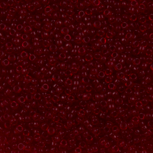 Transparent Dark Ruby, Miyuki 11/0 Seed Beads, Colour 0141D, 250 Grams