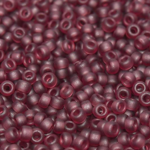 Dark Smoky Amethyst Matte, Miyuki 11/0 Seed Beads, Colour 0153F, 250 Grams