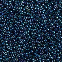Metallic Indigo Iris Miyuki 11/0 Seed Beads, Colour 0467. 250g wholesale pack