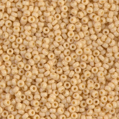 Miyuki Size 11 Seed Beads, Opaque Pear, Colour 0493, 250g Approx. 