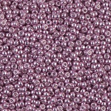 Galvanized Light Rose Miyuki 11/0 Seed Beads, 22g, Colour 1061L