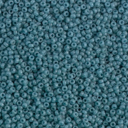 Grey/Blue Matte, Colour 1685, Miyuki 11/0, 22g approx. 