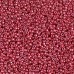 Galvanised Light Cranberry Miyuki 11/0 Seed Beads, 22g, Colour 4211