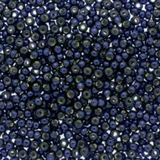 Dyed Indigo Navy Blue Silver Lined Duracoat Miyuki Seed Beads, Colour 4282, 8.2g...