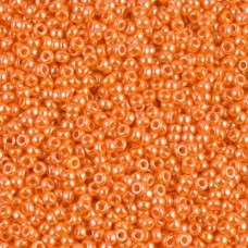 Light Orange Opaque Luster Miyuki 11/0 Seed Beads, 250g, Colour 0423