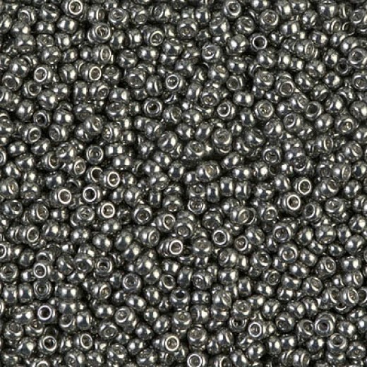 Galvanised Dark Steel, Colour-1087, Miyuki 11/0, 22g