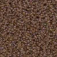 Mauve Lined Topaz AB Colour -0379, Miyuki 11/0, 22g