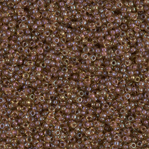 Mauve Lined Topaz AB Colour -0379, Miyuki 11/0, 22g