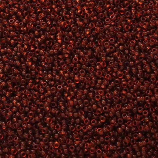 Dark Topaz, Miyuki 11/0 Seed Beads, Colour 0134, 250 Grams