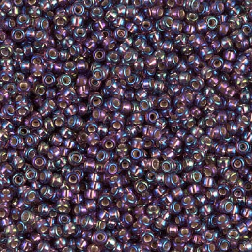 Dark Smoky Amethyst Silver Lined AB Colour-1013, Miyuki 15/0, 8.2g