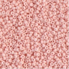 Matte Opaque Tea Rose Miyuki 15/0 Seed Beads, 8.2g, Colour 2036