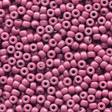 Duracoat Dyed Opaque Pansy Miyuki 8/0 Seed Beads, colour 4468, 22g approx.
