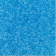 Light Blue Miyuki 15/0 seed beads, colour 0148, 8.2g approx.