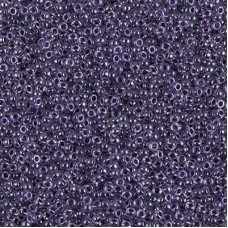 Grape Lined Crystal Miyuki 15/0 seed beads, colour 0223, 8.2g approx.