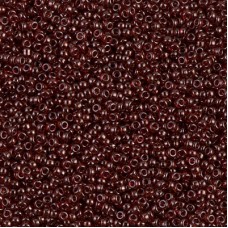 Garnet Gold Luster Miyuki 15/0 seed beads, colour 0304, 8.2g approx.