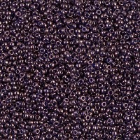 Sapphire Gold Luster Miyuki 15/0 seed beads, colour 0308, 100g Wholesale Pack