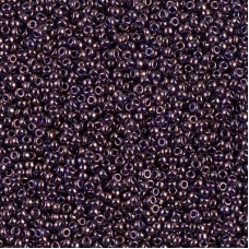 Sapphire Gold Luster Miyuki 15/0 seed beads, colour 0308, 8.2g approx.