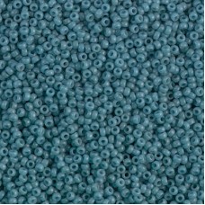 Dyed Semi-Frosted Opaque Shale Miyuki 15/0 seed beads, colour 1685, 8.2g approx.