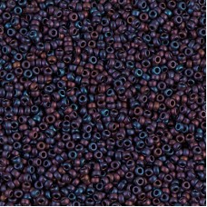 Metallic Copper Matte Miyuki 15/0 seed beads, colour 2005, 8.2g approx.