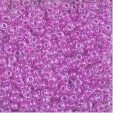 Luminous Plum Crazy Miyuki 15/0 seed beads, colour 4303, 8.2g approx.