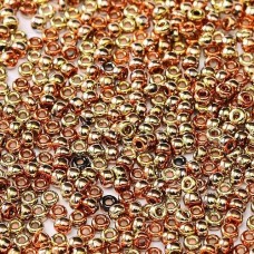 Black California Gold Rush Miyuki size 15/0 Seed Beads, colour 55041, 8.2g appro...