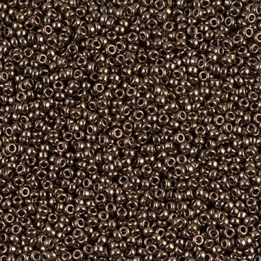 Bronze Opaque Metallic  Colour -0457 Miyuki 15/0 Seed Beads, 8.2gm apprx.