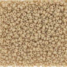 Ivory Frost Opaque Glazed Rainbow 6/0 seed beads, colour 4691, 20g approx.