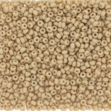 Ivory Frost Opaque Glazed Rainbow, Size 8/0 seed beads,, colour 4691, 22g approx...