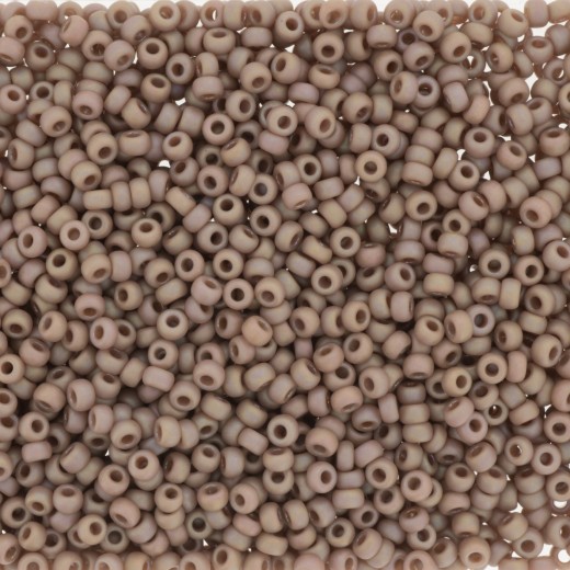 Lavender Frost Opaque Glazed Rainbow, Size 8/0 seed beads,, colour 4694, 22g approx.