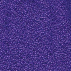 Dyed Opaque Bright Purple Miyuki 15/0 Seed Beads, 100g, Colour 1486