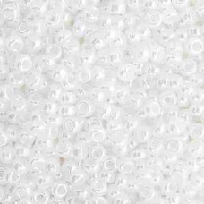 White Pearl Ceylon Miyuki 15/0 Seed Beads, 100g, Colour 0528