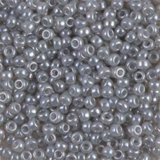 Silver Grey Ceylon Miyuki size 6/0 Colour 0526, 20g approx.