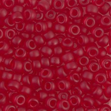 Bulk Bag Matte Ruby Transparent Miyuki 6/0 Seed Beads, 250g, Colour 0141F