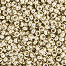 Bulk Bag Duracoat Galvanized Silver Miyuki 6/0 Seed Beads, 100g, Colour 4201