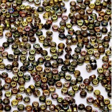 Crystal Magic Green Miyuki 8/0 Seed Beads, colour 55014, 22g