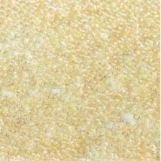 Crystal Yellow Rainbow Miyuki 8/0 Seed Beads, colour 55018