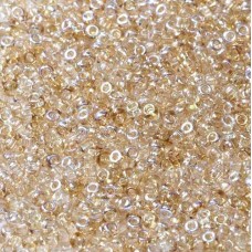 Crystal Lemon Rainbow Miyuki 8/0 Seed Beads, colour 55021, 22g