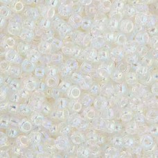 Crystal AB Miyuki Size 8/0 seed beads, Colour  250, 22g