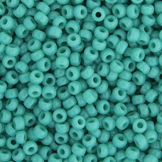 Turquoise Green Opaque Miyuki Size 8/0 seed beads, Colour  412, 22gm