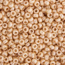 Light Caramel Ceylon  Colour -0593 Miyuki 15/0 Seed Beads, 100gm apprx.