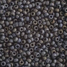 Matte Metallic Silver Gray Miyuki Size 8/0 seed beads, Colour  2002, 22gm