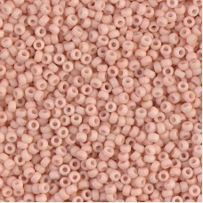 Matte Opaque Blush Miyuki Size 8/0 seed beads, Colour 2023, 22gm
