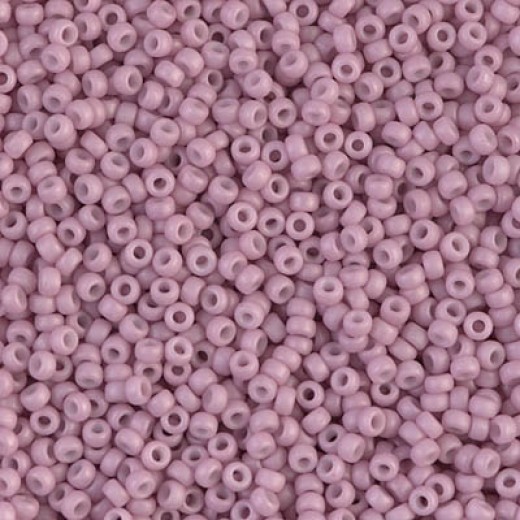 Matte Opaque Dusty Orchid Miyuki Size 11/0 seed beads, Colour 2024, 22gm
