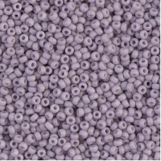 Matte Opaque Light Mauve Miyuki Size 8/0 seed beads, Colour 2025, 22gm